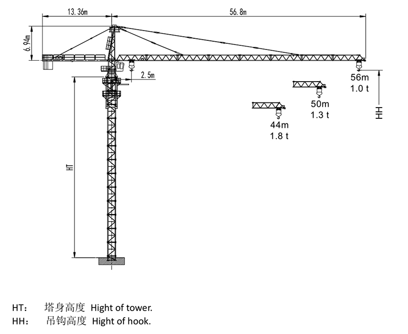 Topkit Tower Crane TC5610-6