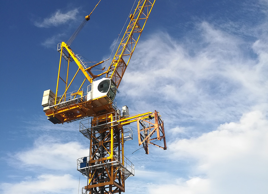 South Korea Luffing Tower Crane