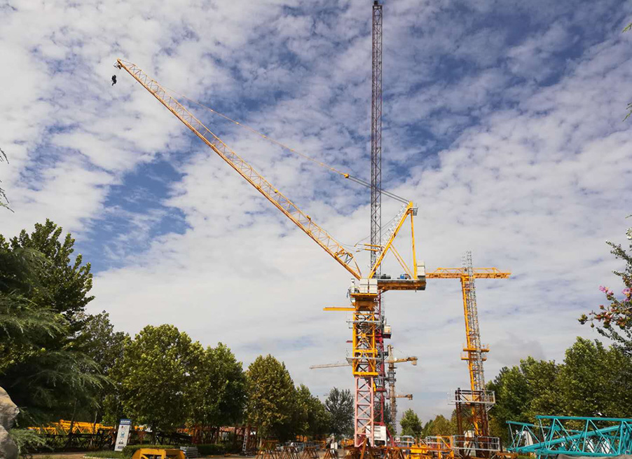 South Korea Luffing Tower Crane