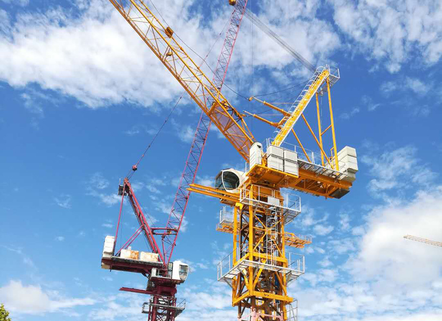 South Korea Luffing Tower Crane